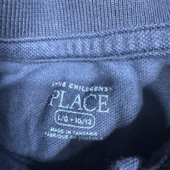 The Childrens Place School Uniform Short Sleeves Polo Shirts Yellow Blue L 10-12 - Picture 7 of 14